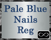 [CFD]Pale Blue Nails Reg