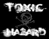 -x- toxic hazard black