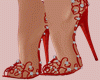 Red Valentine Heels