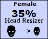 Head Scaler 35% Female