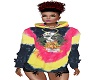 SKULL TieDye Hoody