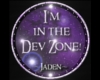 Dev Zone Headsign
