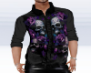 PURPLE SKULL  SHIRT V2