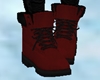 x3' Red Leather Boots