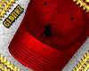 Fem Red Polo Hat