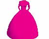 $V$ pinky ballroom dress