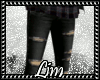Black Ripped Jeans M/F