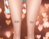 !L Tatto legs alma rica