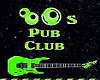 80s pubclub green affect