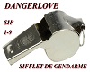 sifflet de gendarme 