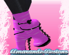 (YSS)PVC Ankle Boot*Pink