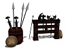Medieval Weapons Display