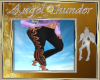 ANGEL Black Lace Leggins