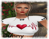 *SW*Sexy Heart Pulse Top