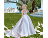 flower wedding dress