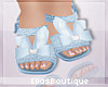 Girls Blue Sandals
