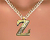 Z Letter Necklace (gold)