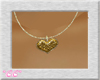 *CC* Gold Heart Necklace