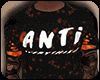 Anti Shirt Black Orange