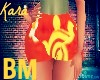 summer orange shorts bm