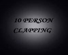 10 PERSON CLAPPING