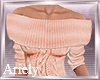 Sweater Peach Dress