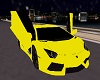 Yellow Aventador