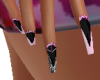 Glam Night nails