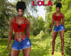 LOLA jeans RL Mini Skirt