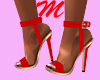 Red Strap Sandal