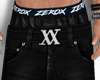☢ ZeroX Jeans Black