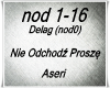 Nie odchodz prosze