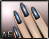 [AE] Blue Steel Nails