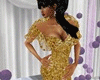 Tera Gold Gown
