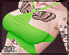   star halter / lime
