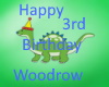 Woodrows 3rd Birthday