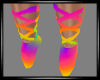 {LA} Rainbow Ballet Shoe