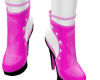 Pink Half Boots