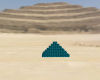 The Step Pyramid in Teal