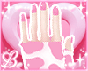 Cow! Gloves! Pinkie!!