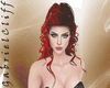 Red Ponytail Curly