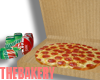 Pizza Box W/ Soda