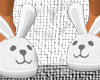 [CC] White BunnySlippers