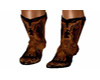 Western Dark Brn boots