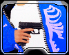 Blue Skeleton + Gun