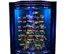 blue fish aquarium