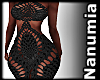 crochet  black dress