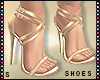 S|Golden Nude Shoe`s
