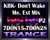 KBK - Don't Wake Me P2