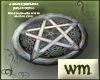 WM Silver Pagan Circle